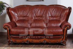 Кожаный диван А-100 трехместный