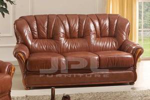 Кожаный диван А-110 трехместный