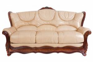 Кожаный диван Brio трехместный, цвет 86#