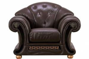 Кожаное кресло Versace, цвет 37#
